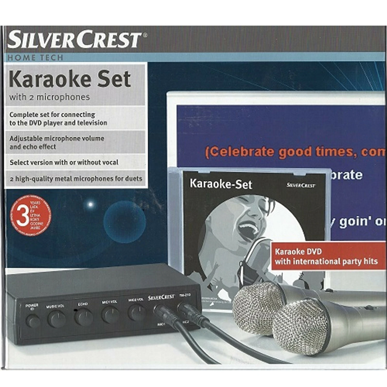 Silvercrest TM210 Karaoke-Anlage