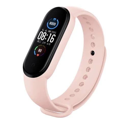 Fitness náramek ALIGATOR M5 Band- světle růžová