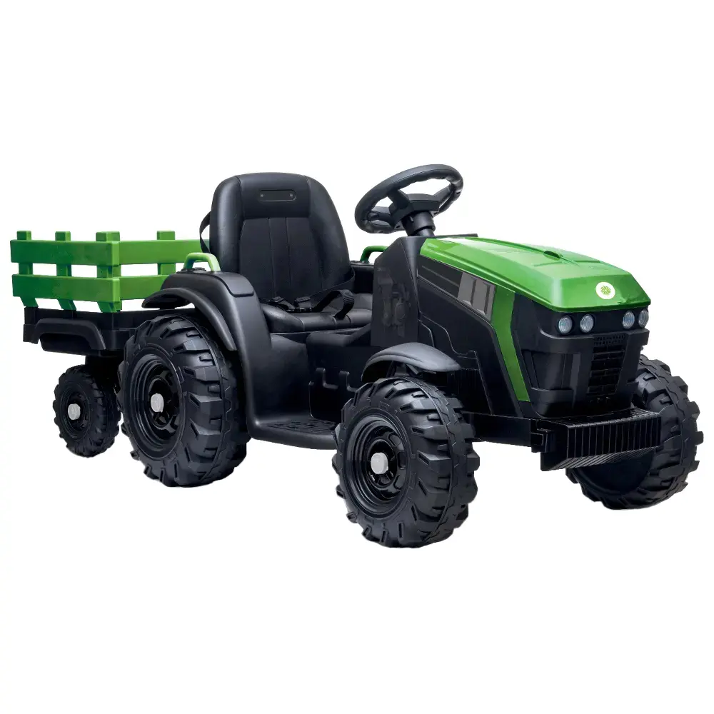 Dětský elektrický traktor Buddy Toys BEC 8211 FARM s vozíkem