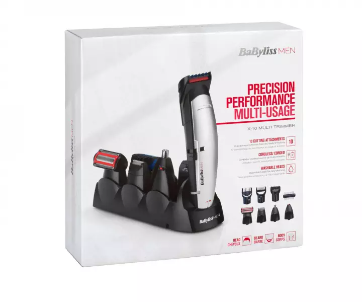 Multifunkční zastřihovač BaByliss Men X-10