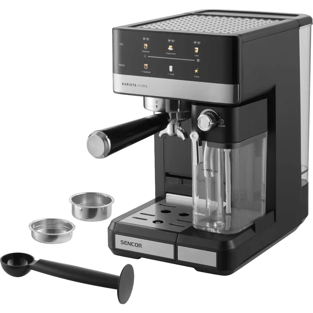 Pákový espresso kávovar Sencor SES 4060BK