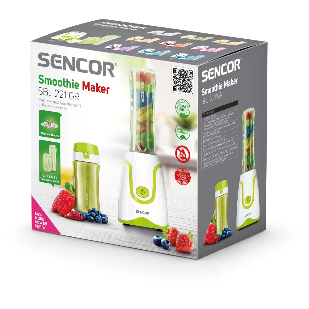 Smoothie mixér Sencor SBL 2211GR