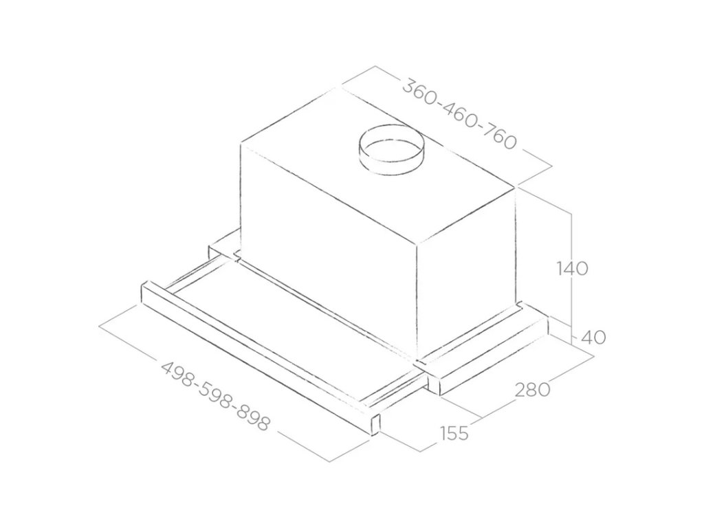 Elica Elite 14 Lux GRIX/A/60