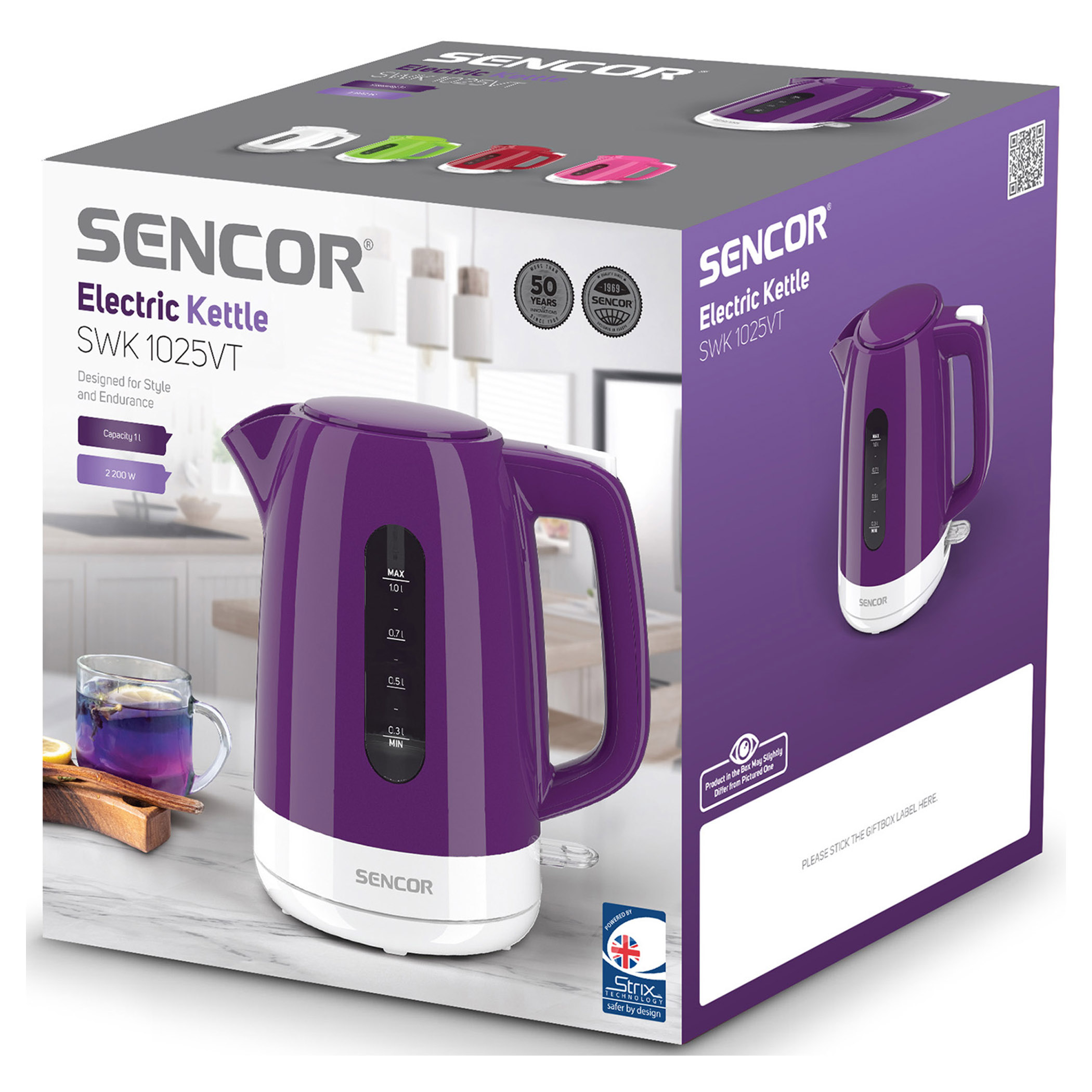 SENCOR SWK 1025VT – rychlovarná konvice