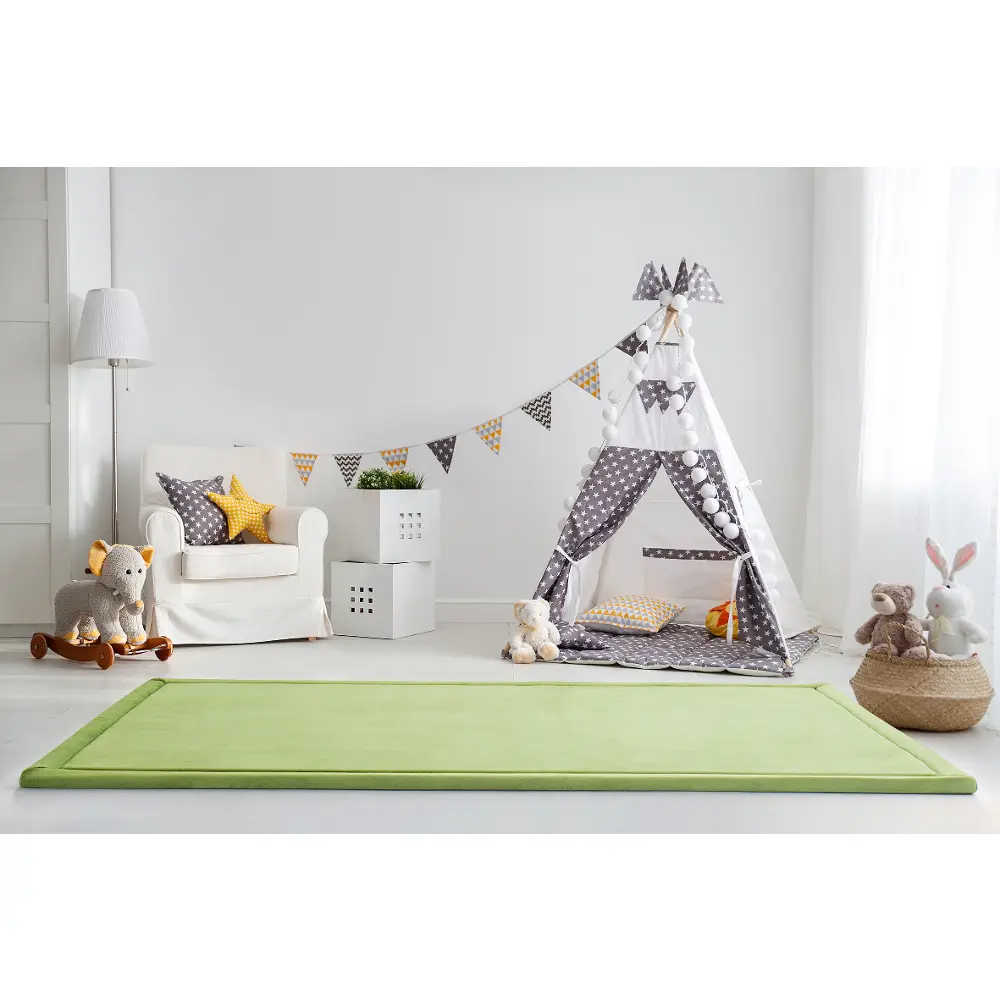 Momomi Mat Green Tea 150 x 200 cm Koberec