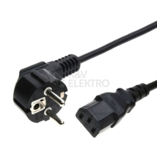 Síťový napájecí kabel PC 2m