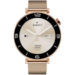 Chytré hodinky Garett Rose Mesh Steel