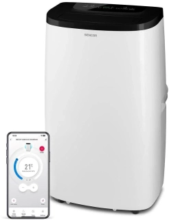 Mobilní klimatizace Sencor SAC MT1238CH Wi-Fi AllSeasons